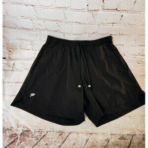 Fabletics Black 5" The One Short Large Unlined Nylon Elastane Active Shorts